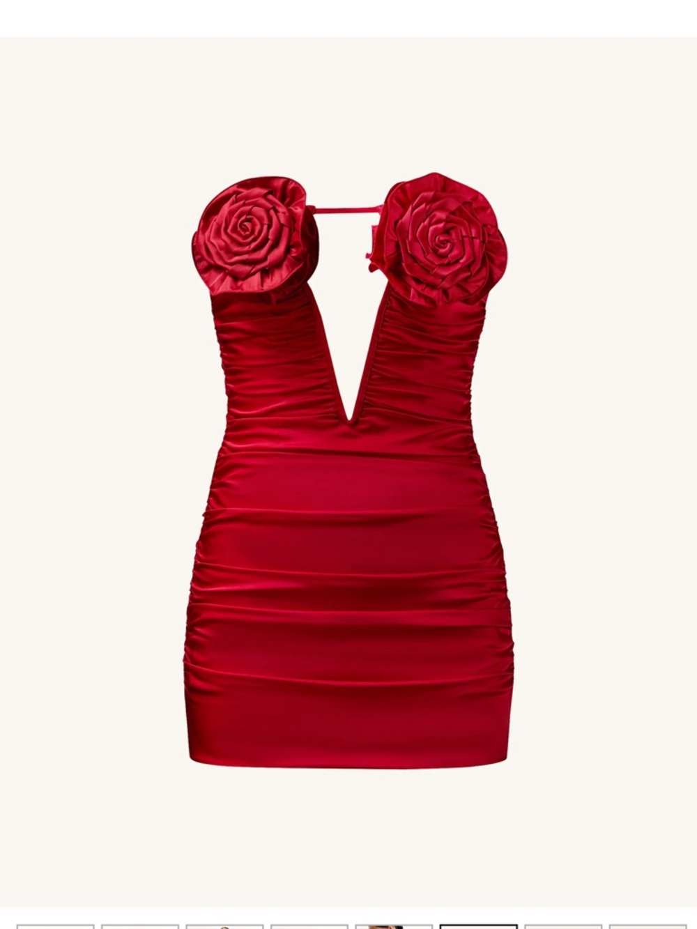 JW PEI Bailee Ruched Mini Tube Dress